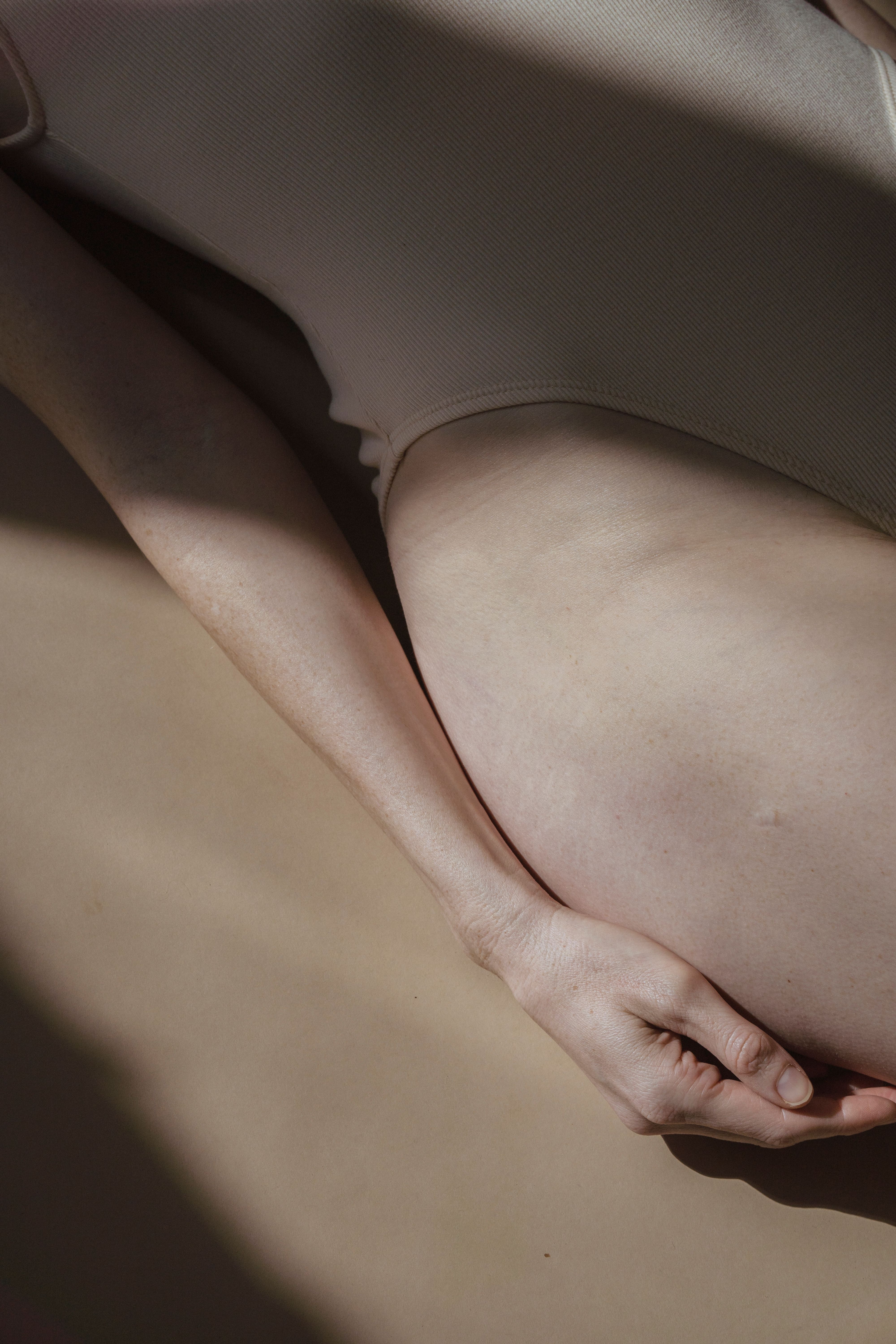 Fotografia ilustrativa de contorno corporal